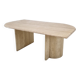 Italian Coffee Table in Travertine, 1980s