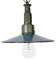 Industrial Blue Enamel Military Pendant Lamp with Cast Aluminium Top, 1960s
