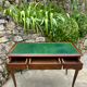 Small Flat Desk in Solid Wood in Louis XV style.