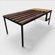 Table basse Roger Capron en céramique et bois – Circa 1960