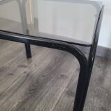 Black metal nesting coffee table