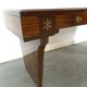 Vrijstaand Art Deco bureau met licht blad en lades