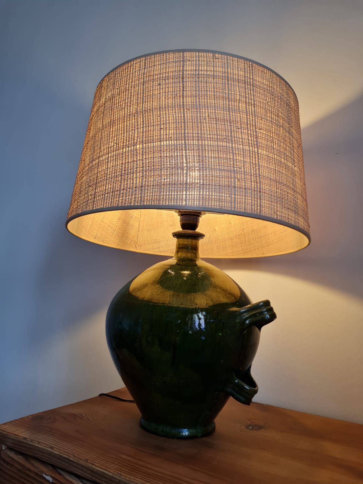 Circa circa sandstone lamp 50s