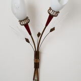 Pair of vintage wall sconces