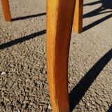 Series of 3 chairs bistrot bauhmann - vintage