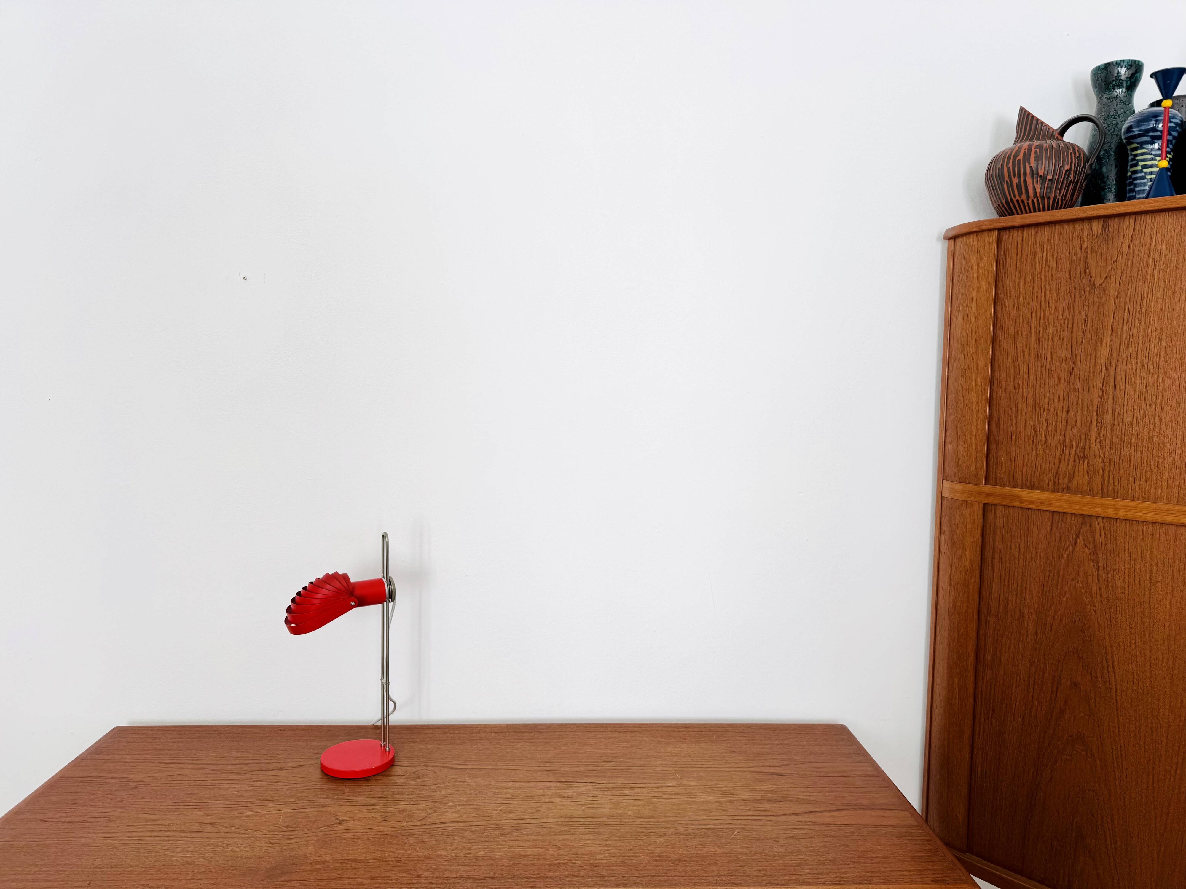 Metal Table Lamp by E.R. Nele for Temde