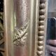Louis Philippe period mirror in gilded stucco 100x147cm