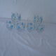 6 glasses veronica blue flowers Arcopal Arcoroc