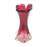 Murano vase “Chambord” red