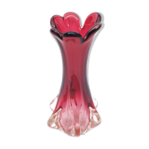 Vase Murano « Chambord » rouge