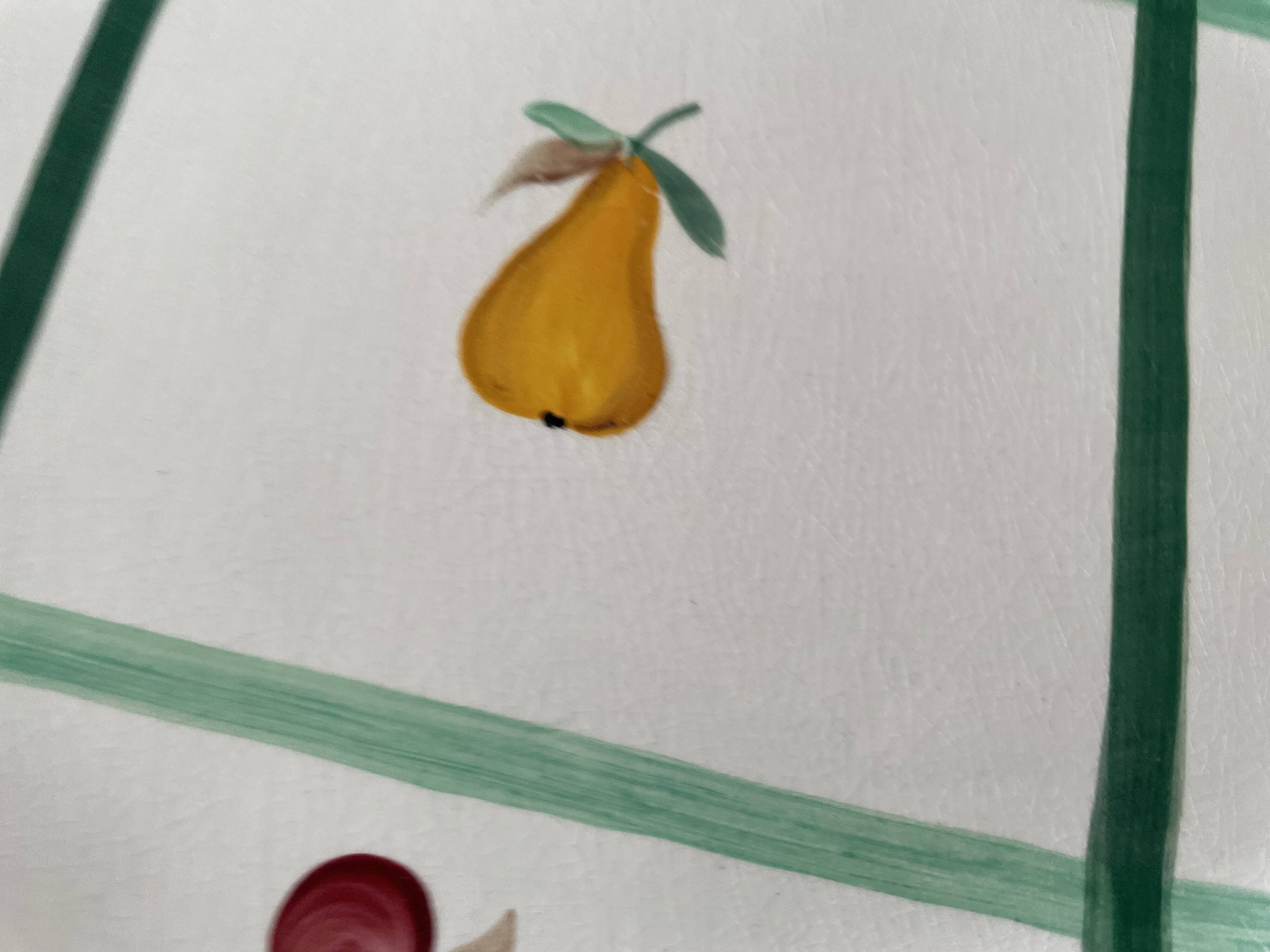 Longchamp dessert plates and oval dish