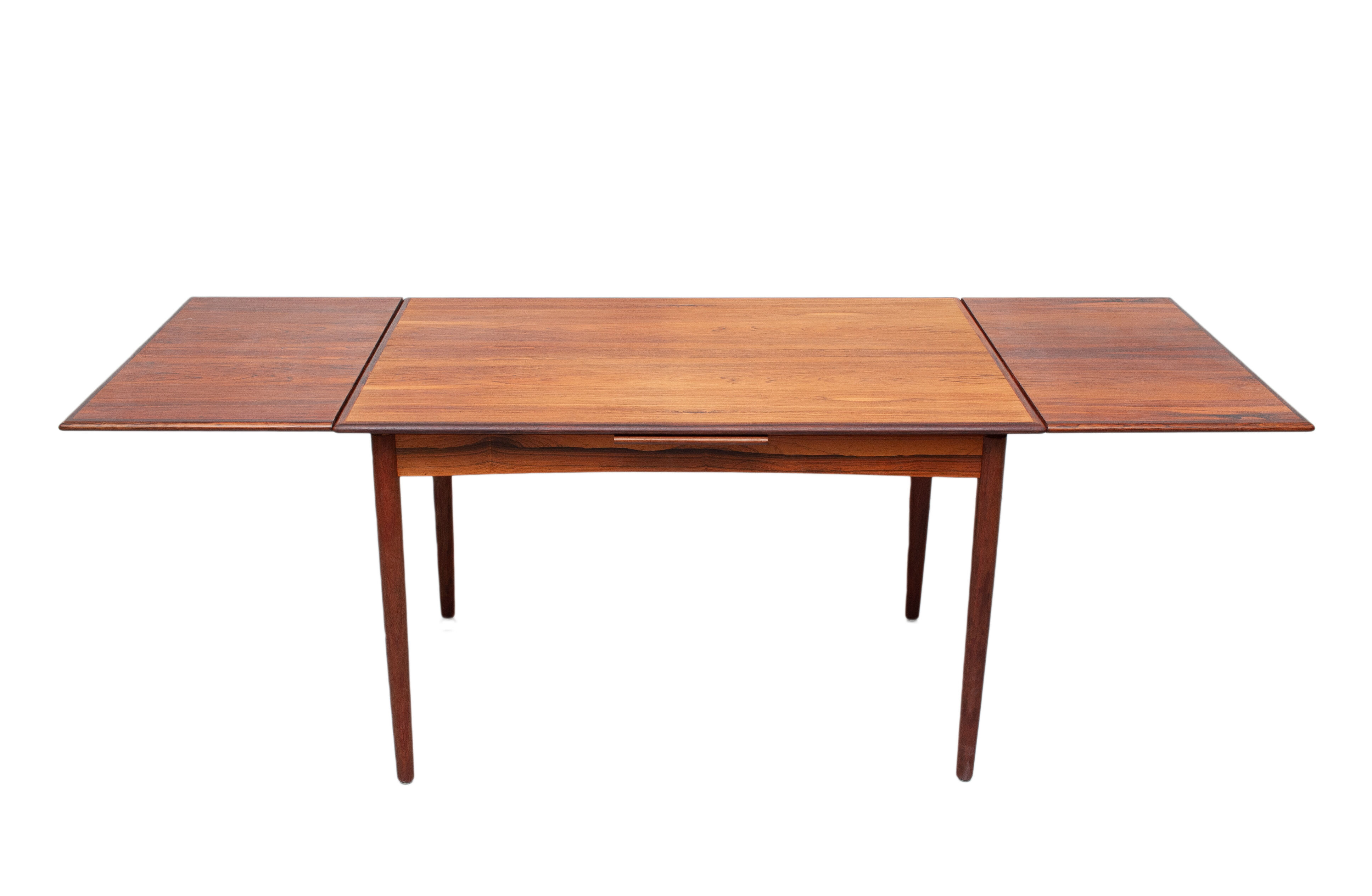 Rosewood expendable dining table, Denemark, 1960s
