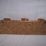 Coat rack 50s rattan