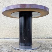 Vintage 70s coffee table with integrated cooler – bohemian spirit