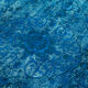 Hand-knotted anatolian 1980s 150 cm x 241 cm blue rug