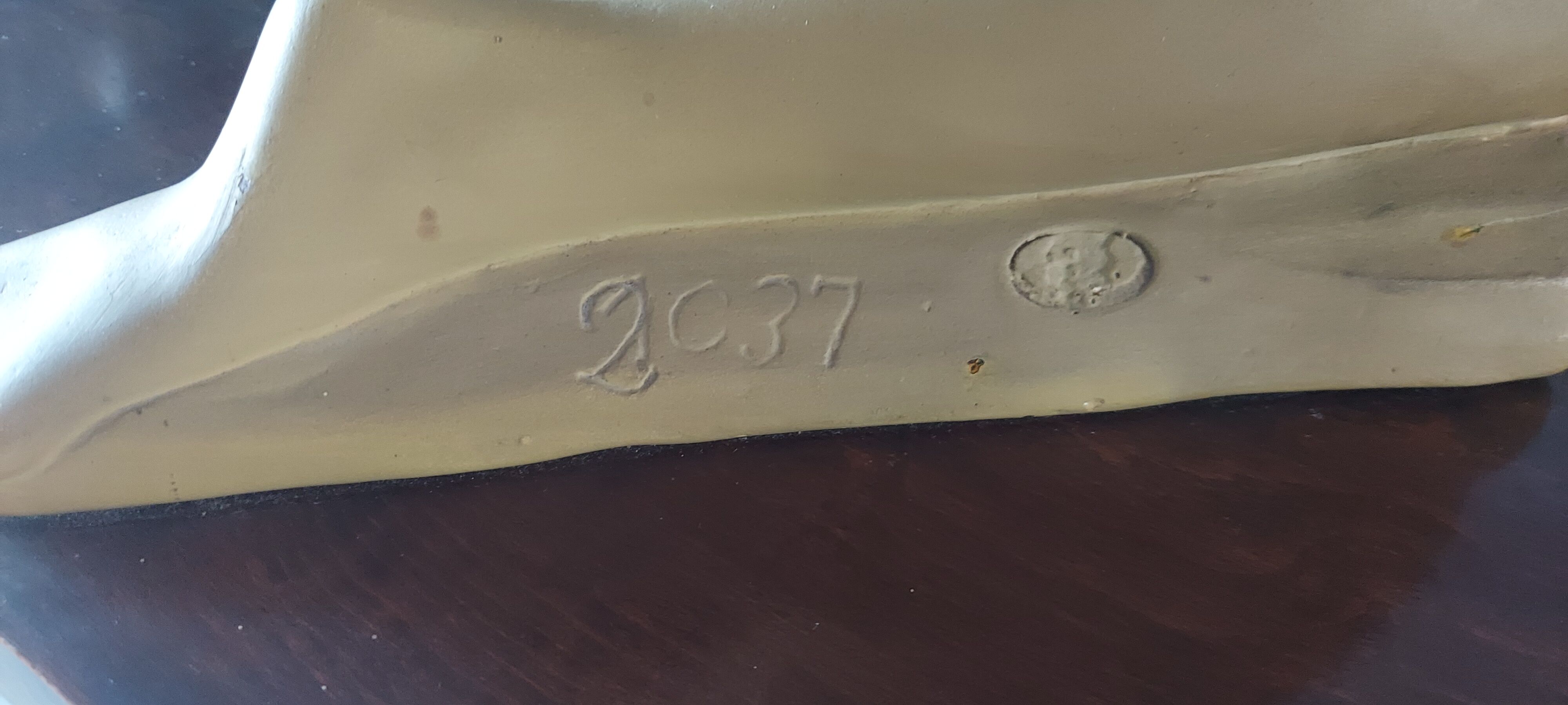 Art Deco statue sculpture from the 1950s