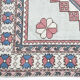 Tapis Oushak en laine fait à la main