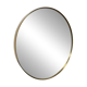 Round brass mirror 60cm in diameter