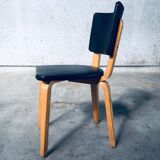 MCM Dutch Design Dining Chairs attributed to Cor Alons for Gouda Den Boer, 1950s, Set of 6