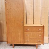 Asymmetrical cabinet