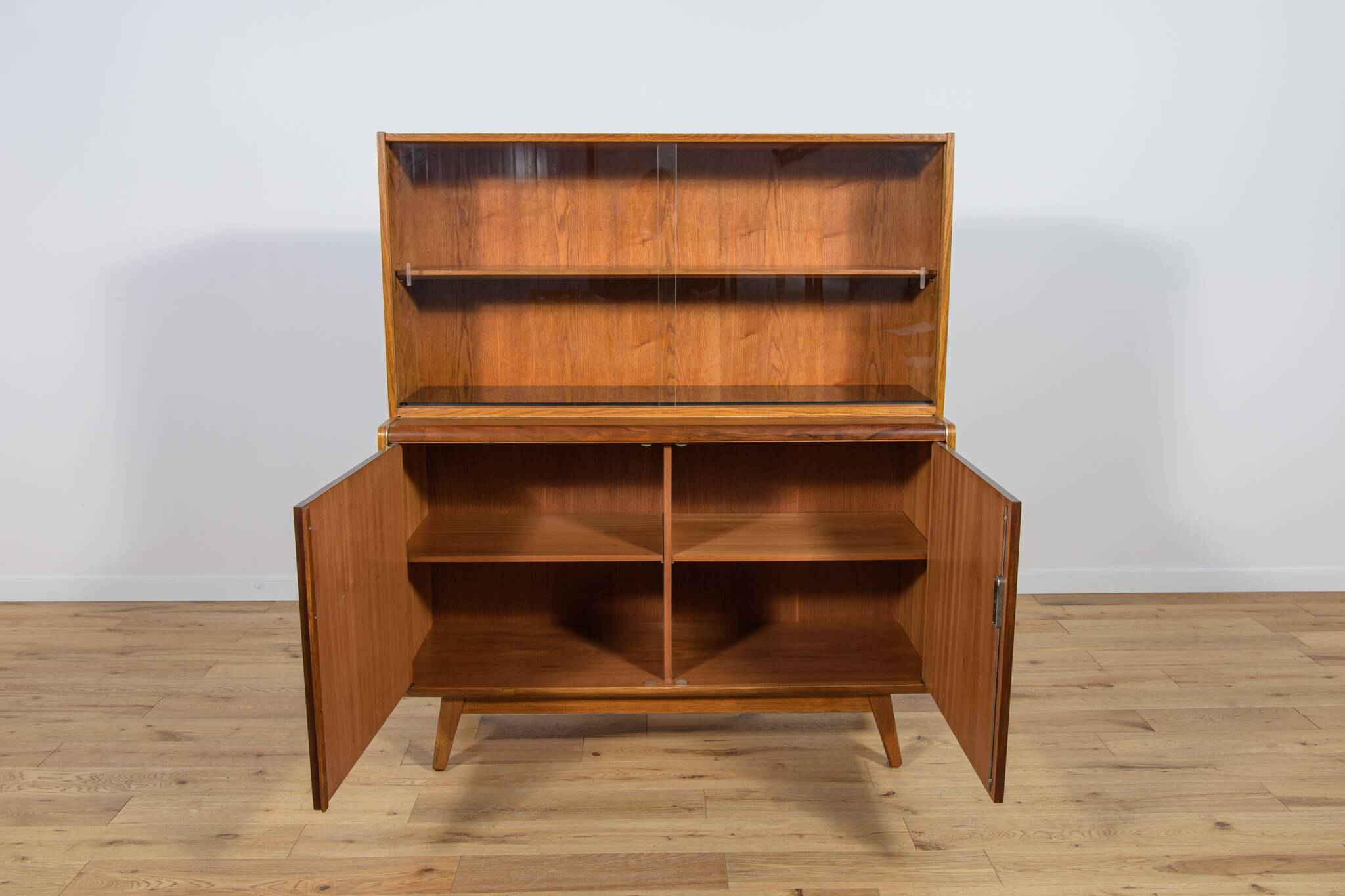 Cabinet with Bookcase by Hubert Nepozitek & Bohumil Landsman for Jitona, 1960s