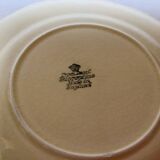 Five small England Florentine plates