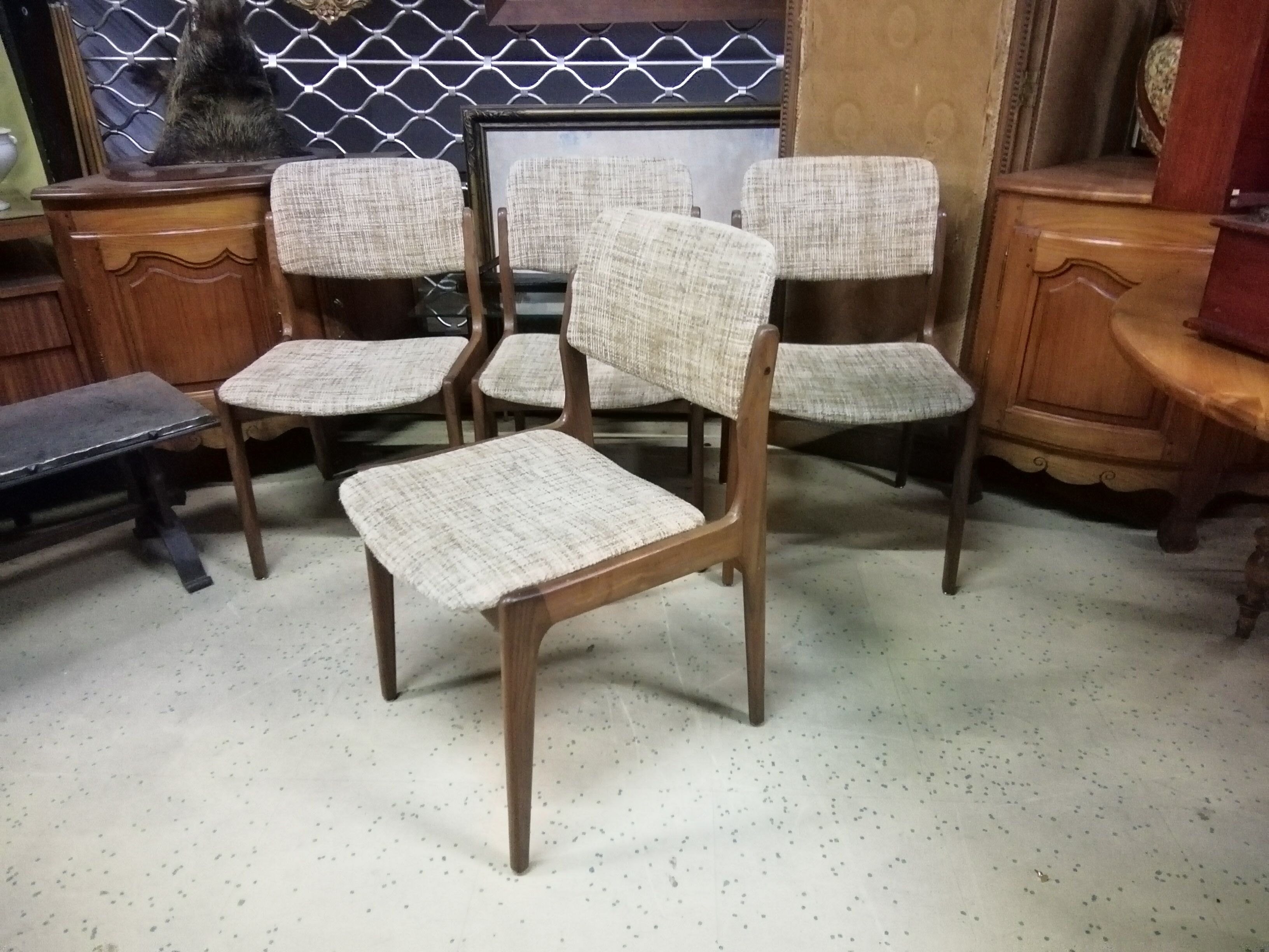 Scandinavian teak chairs