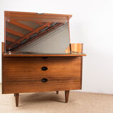 Commode en palissandre design Paul Geoffroy édité par Roche Bobois