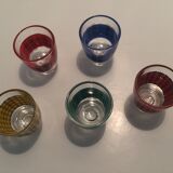 6 digestive glasses from the 50s