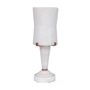 lampe de table en albâtre