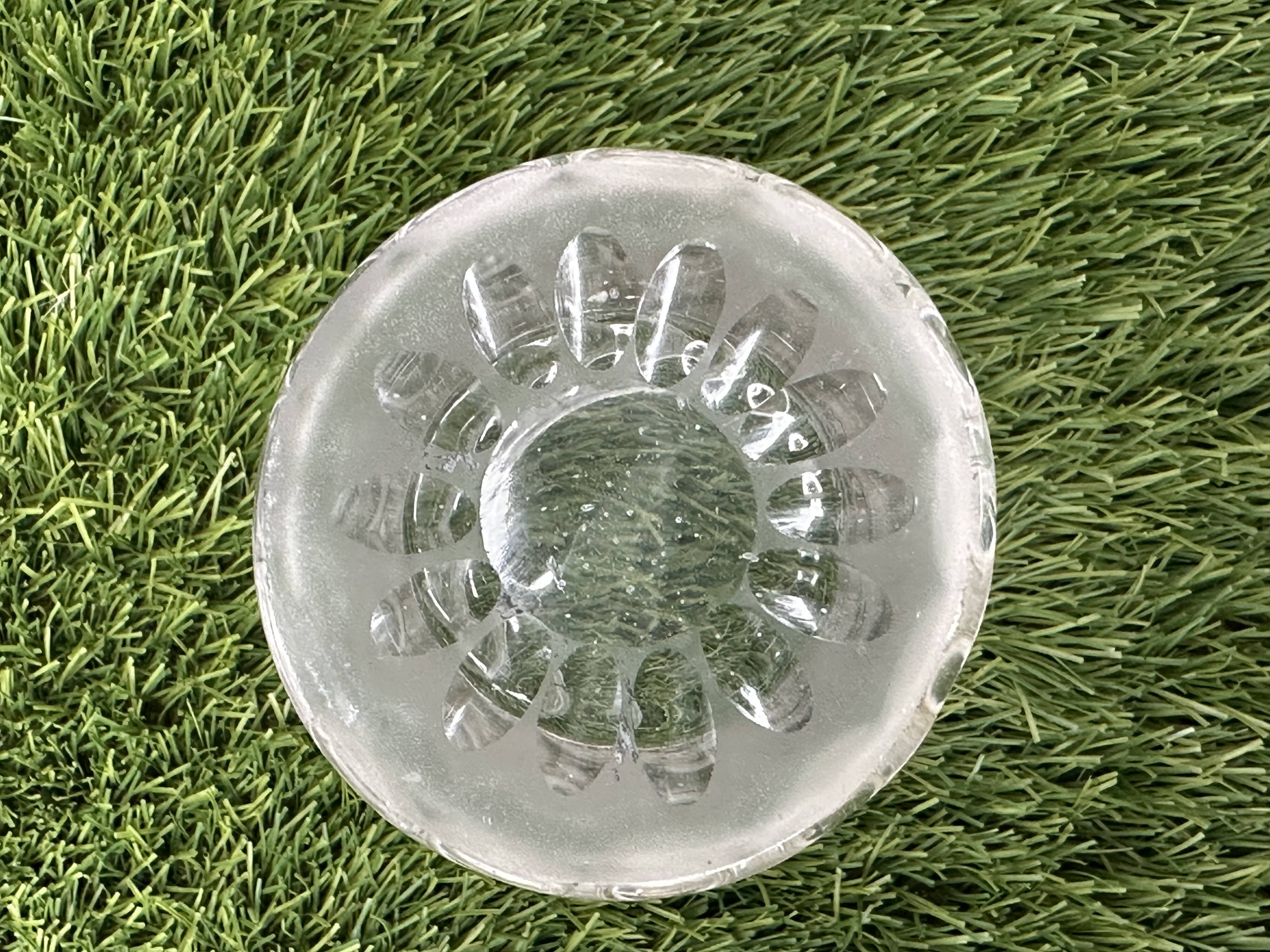 18th century crystal sugar shaker