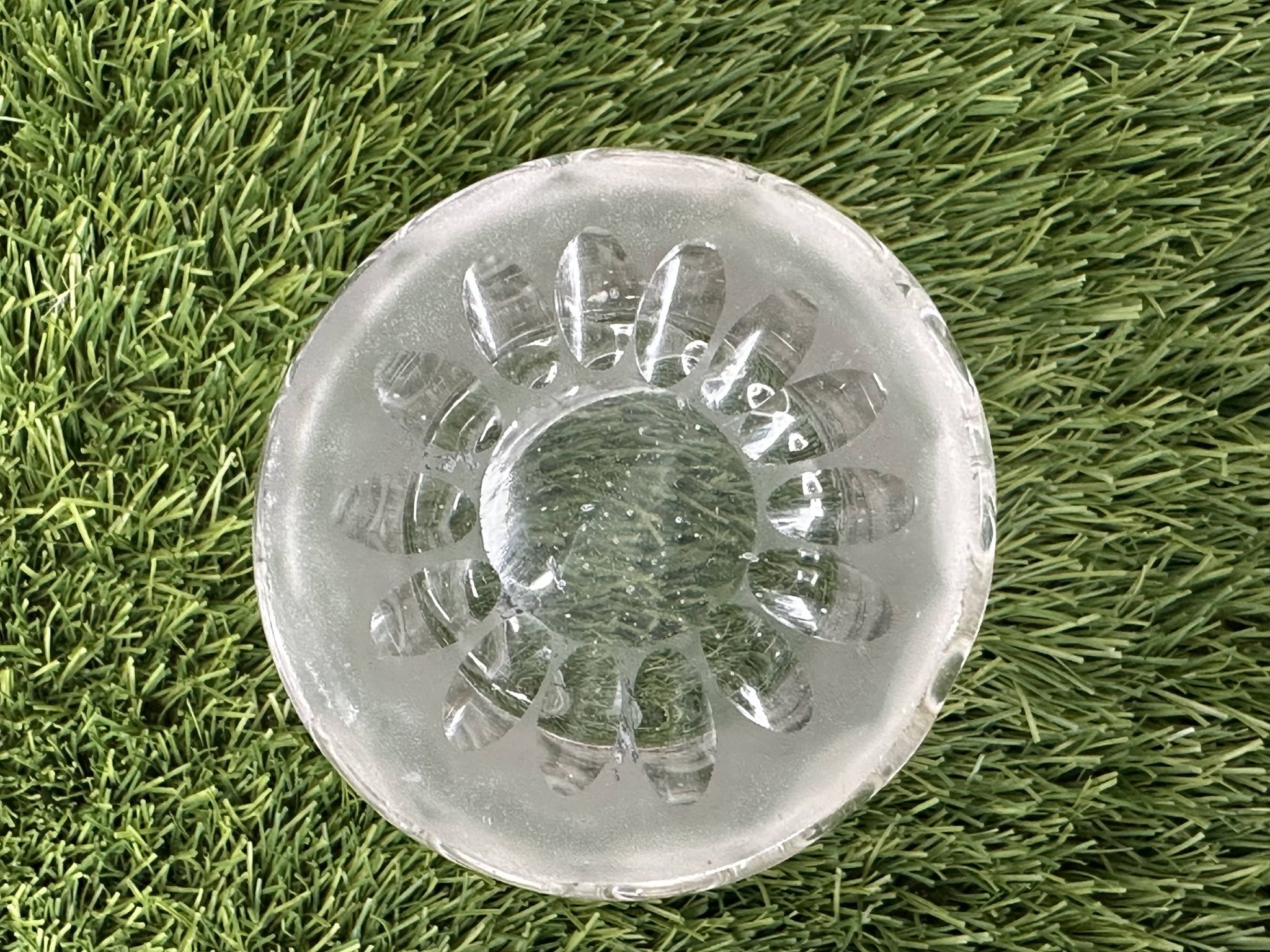 Saupoudreuse à sucre en cristal, XVIIIème siècle