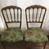 Paire de chaise ancienne style Napoléon