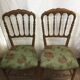 Paire de chaise ancienne style Napoléon