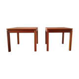 Pair of vintage coffee tables by Brodrene Andersen, Denmark 1960s