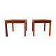 Pair of vintage coffee tables by Brodrene Andersen, Denmark 1960s