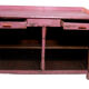 Buffet vaisselier en teck birman ancien