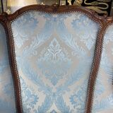 Restored Louis XV style shepherdess armchair