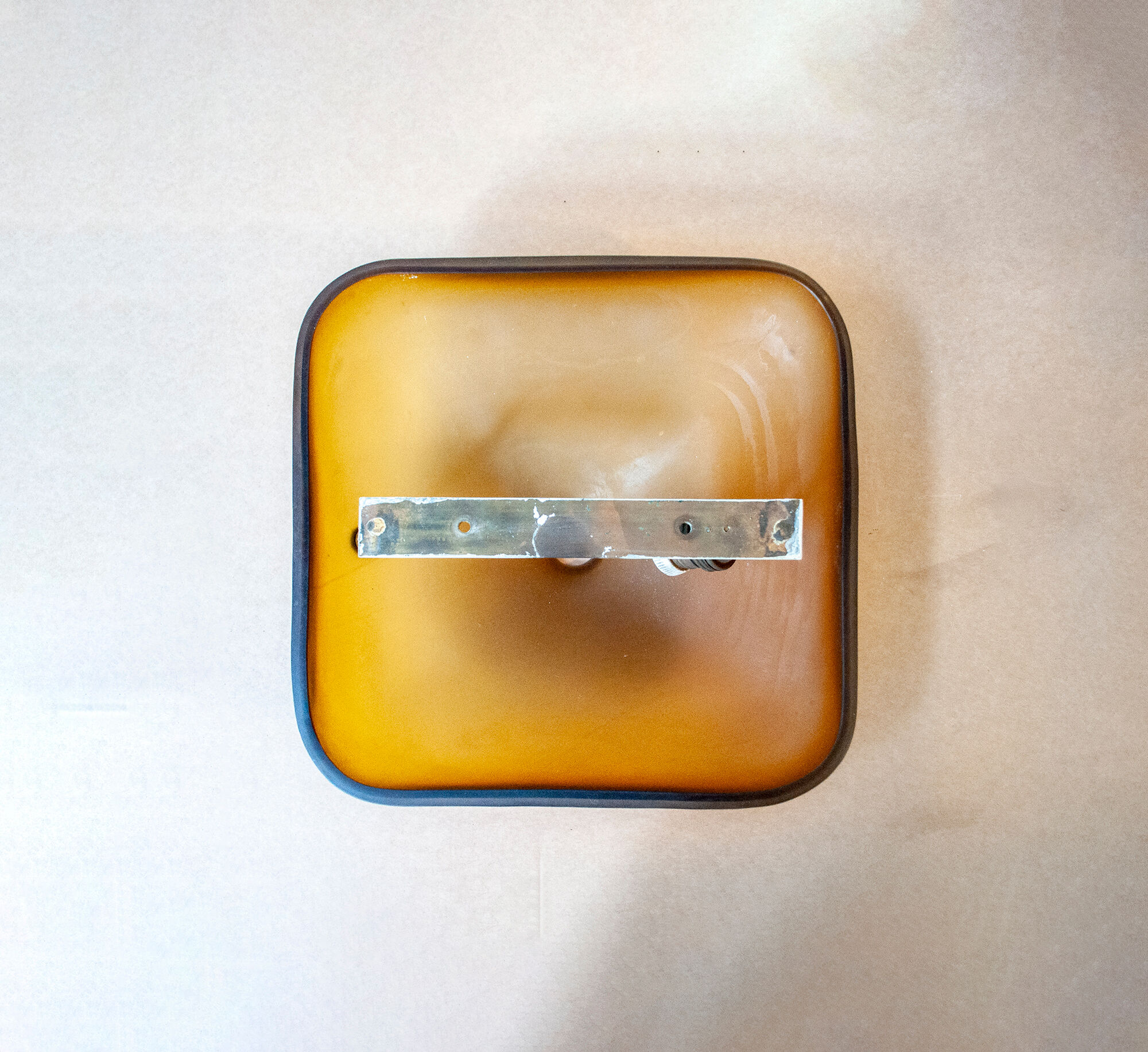 Italian Murano Glass Sconce Serie 4000 by Massimo Vignelli and Paolo Venini for Venini, 1950s