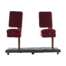 Red cinema chairs
