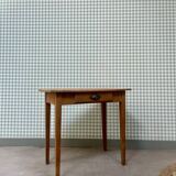 Bureau, table d’appoint en hêtre, restauré