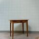 Bureau, table d’appoint en hêtre, restauré