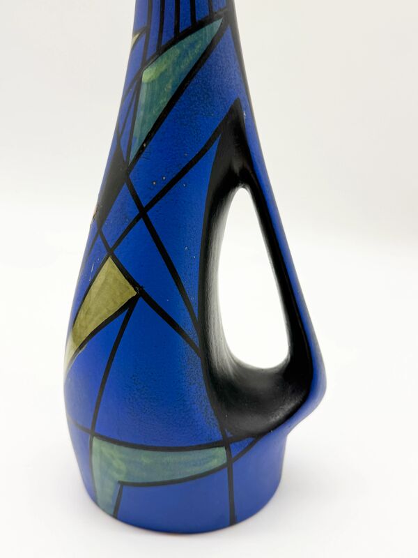 Vase / aiguière en céramique ''Maiolica Deruta'', Italie, 1960s