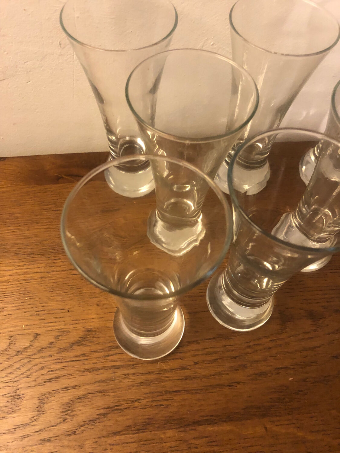 Verres à  pastis anciens