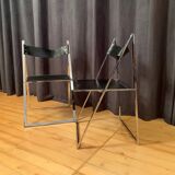 A pair of Elios chairs by Fontoni & Geraci, Italy, 1960s