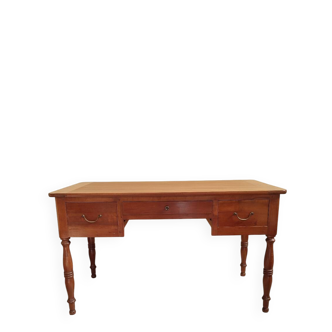 Desk in solid cherry wood