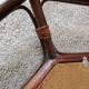 Vintage Italian mirror bamboo and rattan Riviera bohemian chic 1970s