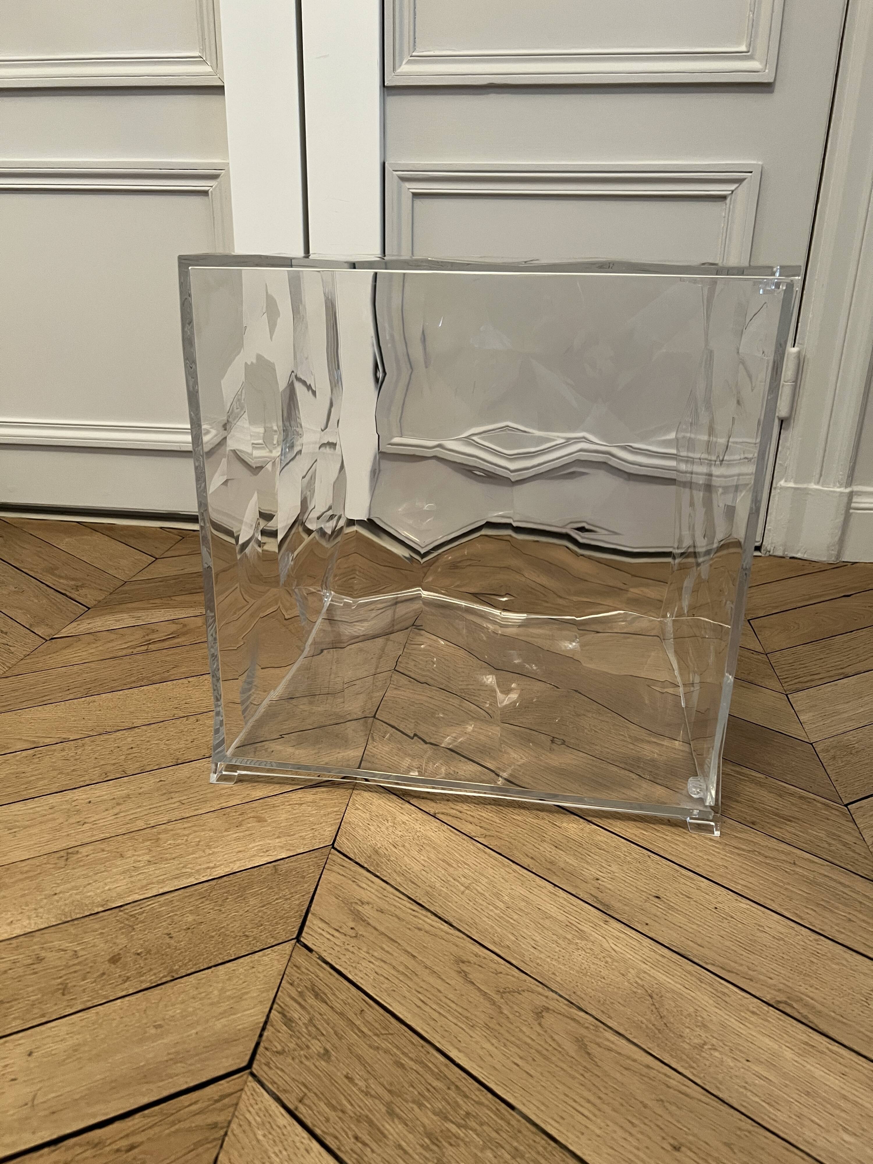 Optic storage with door - Kartell - Christal