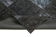 Hand-knotted turkish vintage 170 cm x 243 cm black patchwork rug