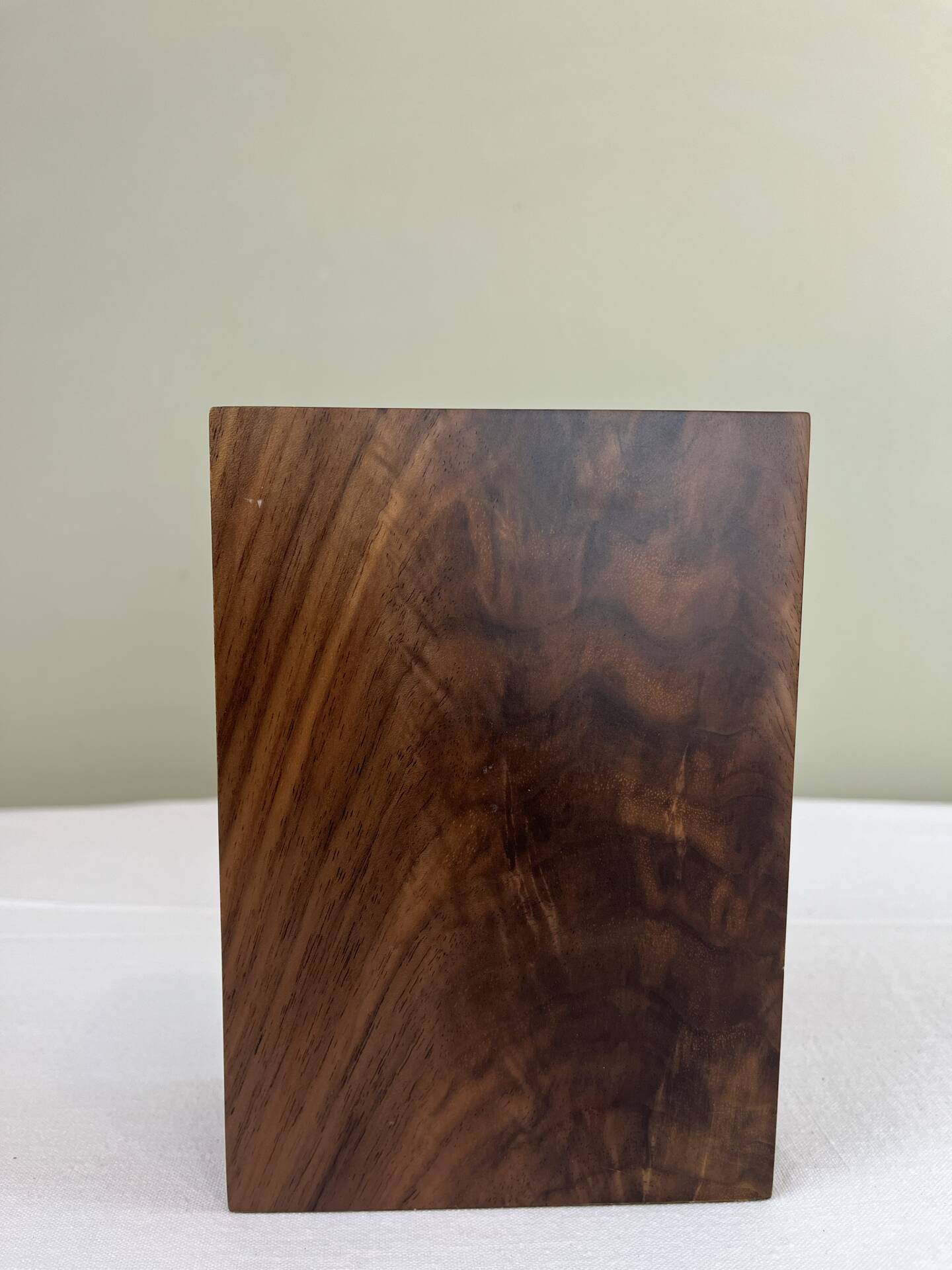 Minimalist design wooden vase